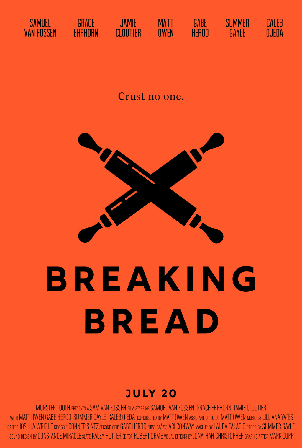 Filmposter for Breaking Bread